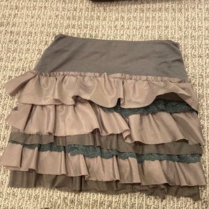 Vintage Ruffle Skirt